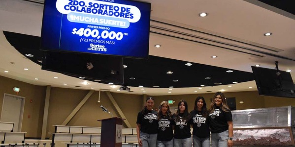 Fue realizado el 2do. Sorteo de Colaboradores del Sorteo CETYS 2024